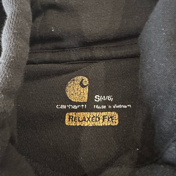 Carhartt women’s Black Logo Hoodie - Picture 5 of 13